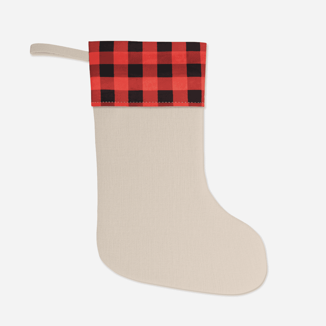 Rustic Christmas Stocking