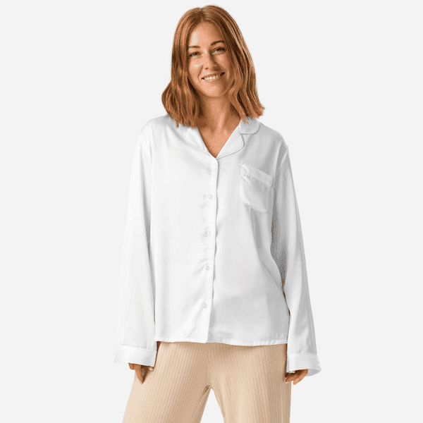 All-Over Print Women's Long Sleeve Pajama Top