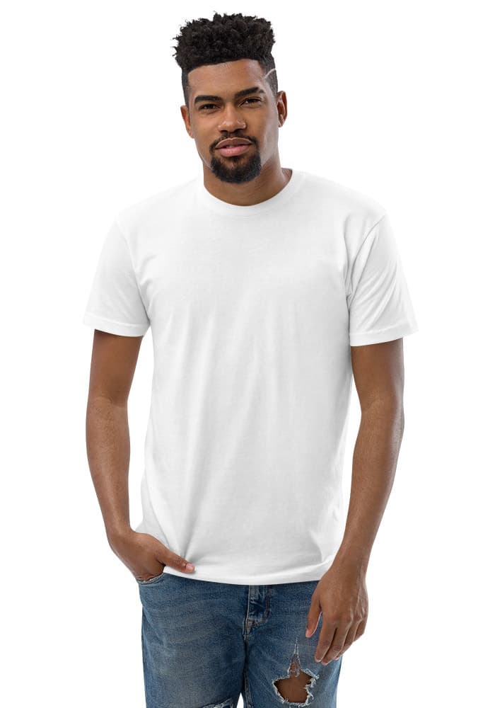 Men's Fitted T-Shirt | Next Level 3600 – White