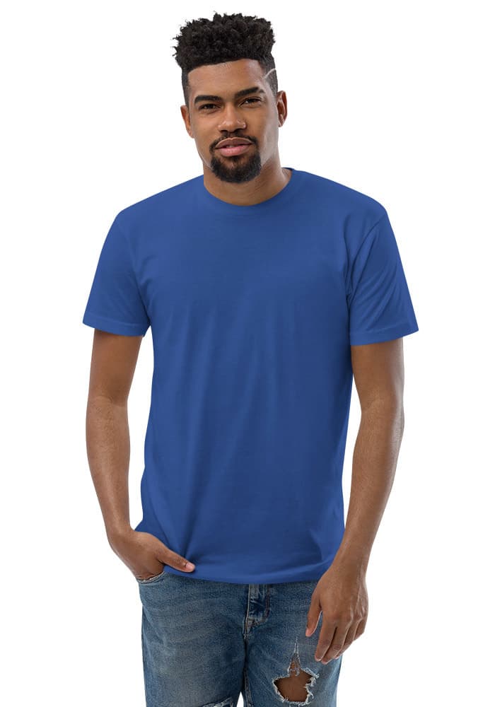 Men's Fitted T-Shirt | Next Level 3600 – Royal Blue