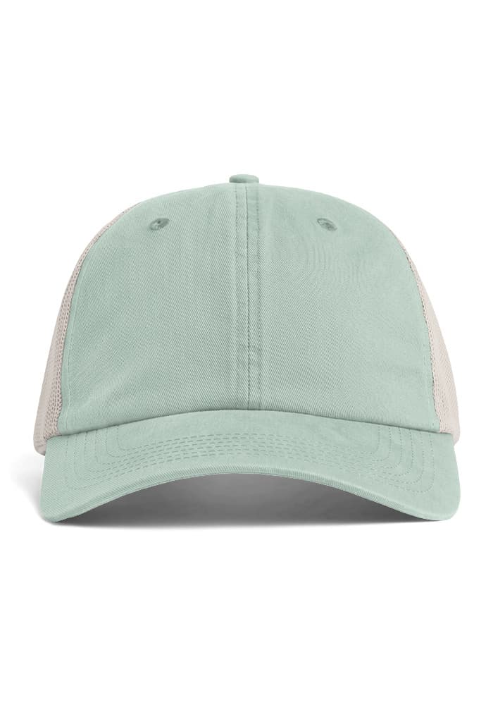Sunwashed Trucker Cap | Comfort Colors CCST0 – Bay/Tan