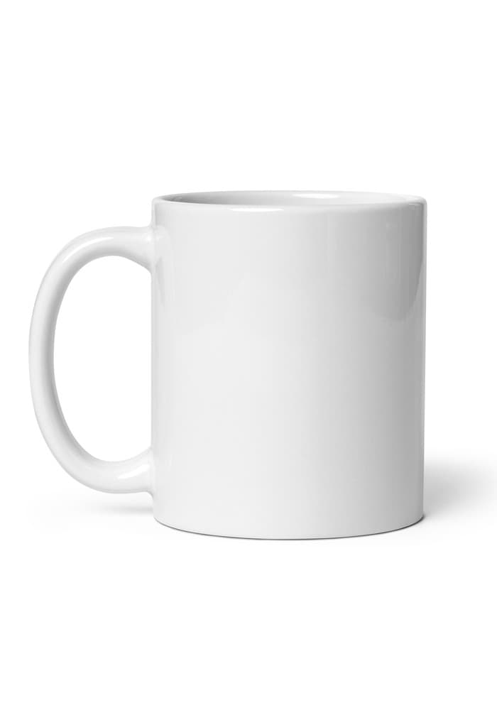 White Glossy Mug – White