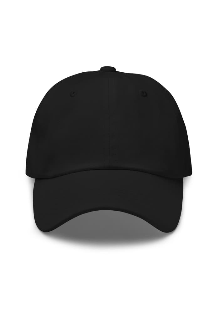 Classic Dad Hat | Yupoong 6245CM – Black
