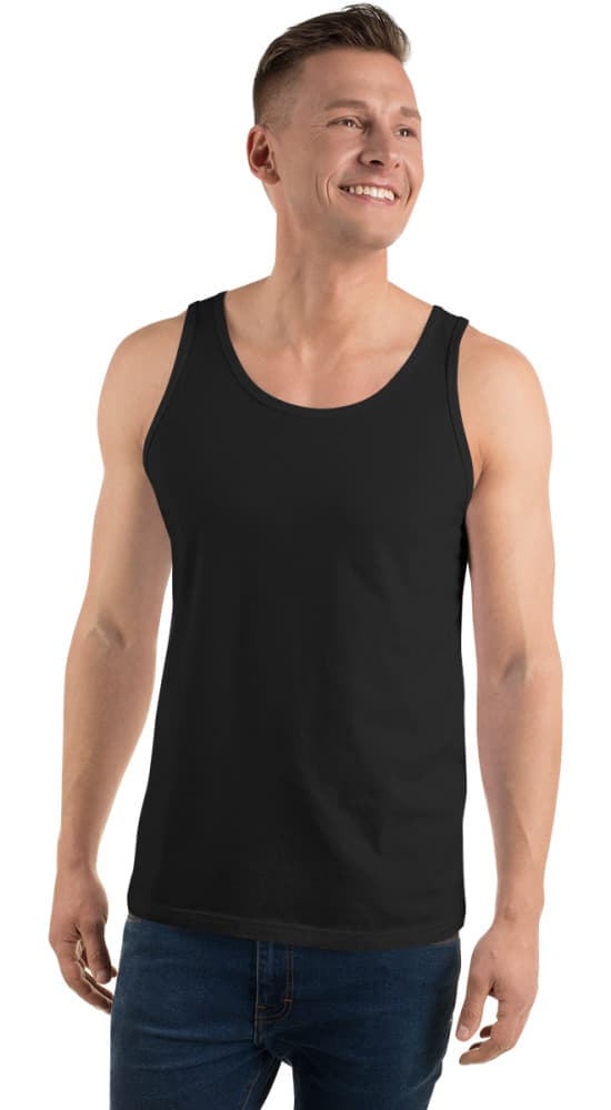 Men’s Staple Tank Top | Bella + Canvas 3480 – Black