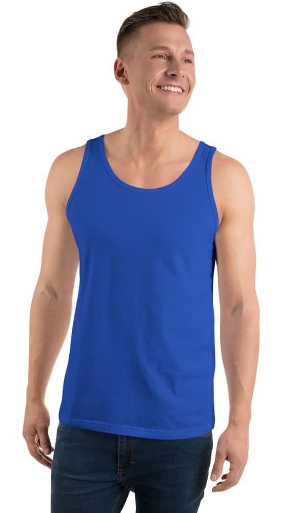 Men’s Staple Tank Top | Bella + Canvas 3480 – True Royal