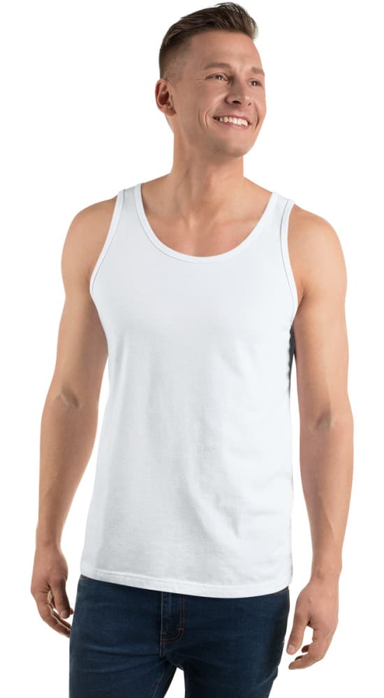 Men’s Staple Tank Top | Bella + Canvas 3480 – White