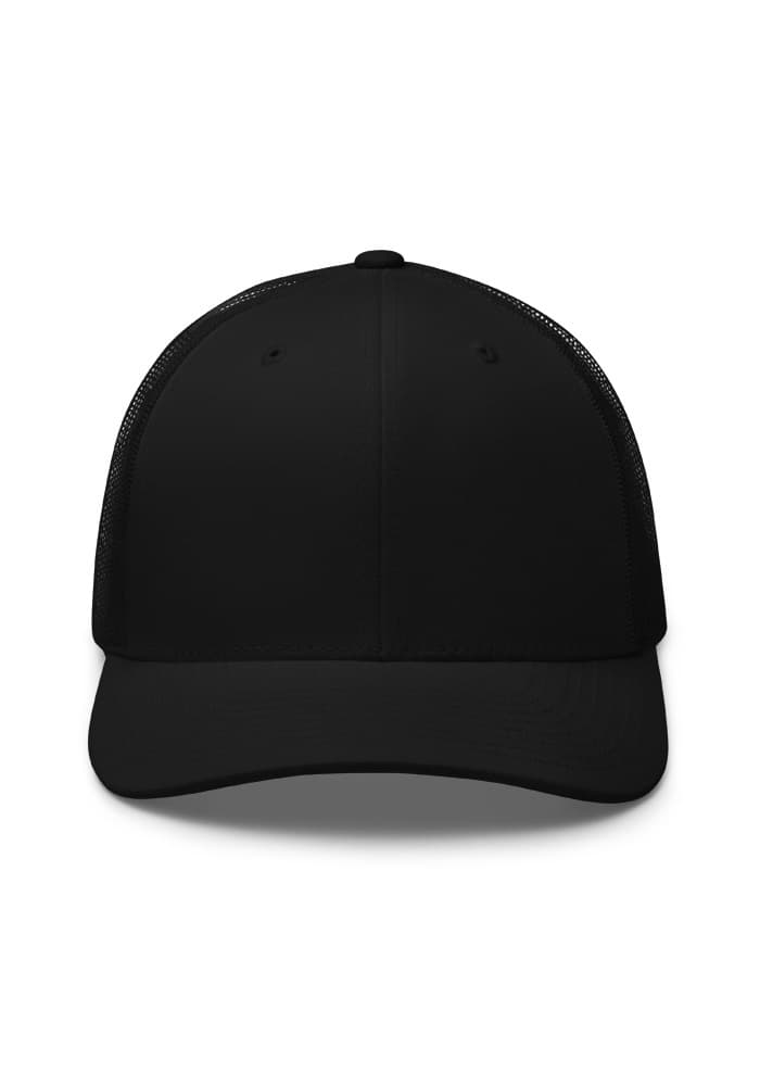 Retro Trucker Hat | Yupoong 6606 – Black