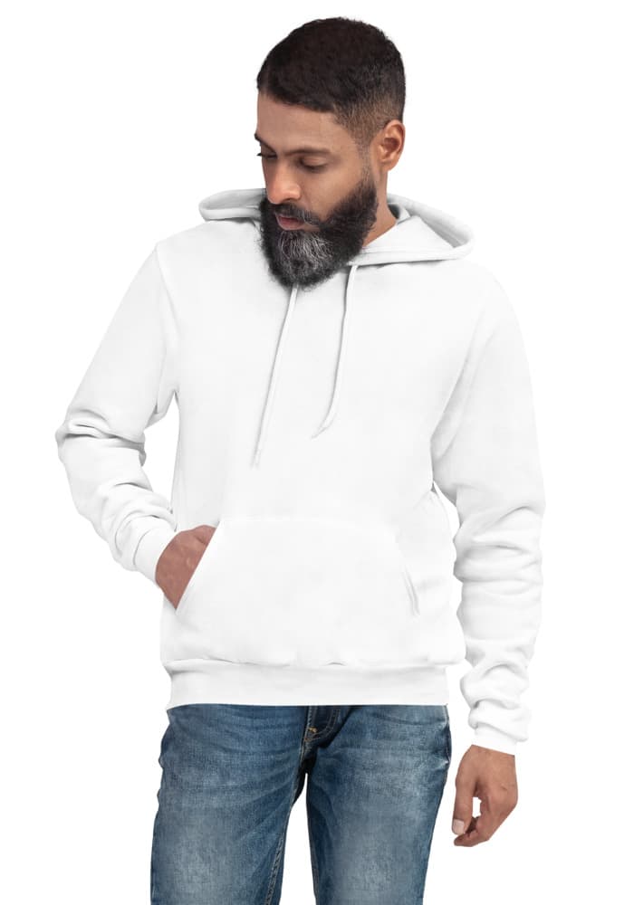 Unisex Pullover Hoodie | Bella + Canvas 3719 – White
