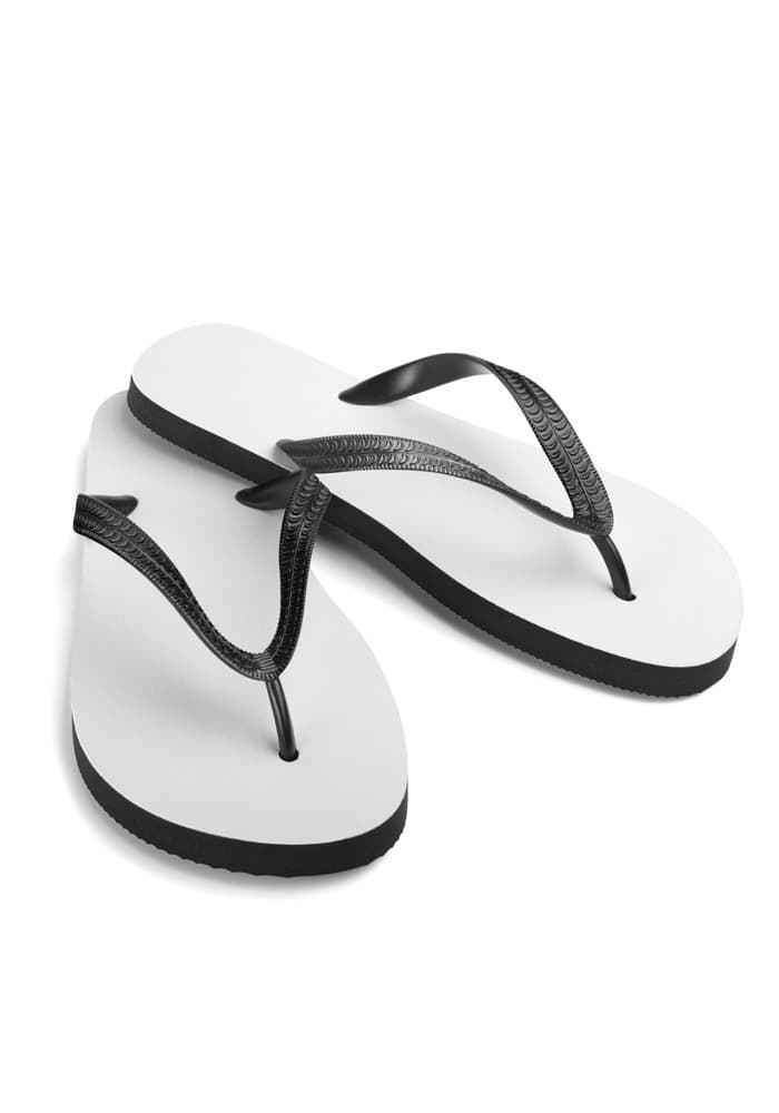 Sublimation Flip Flops – White