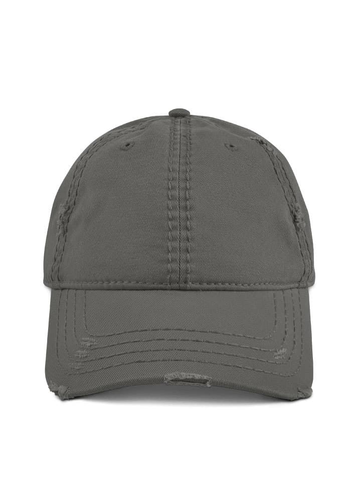 Distressed Dad Hat | Otto Cap 104-1018 – Charcoal Grey