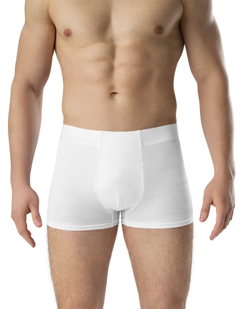 All-Over Print Boxer Briefs – White