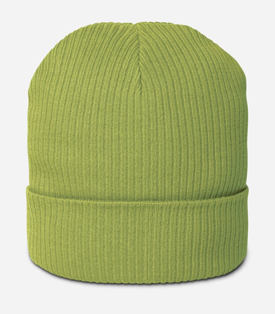 Organic Ribbed Beanie | Atlantis – Leaf Green