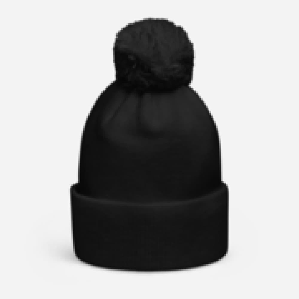 Pom-Pom Beanie | Beechfield B426 – Black