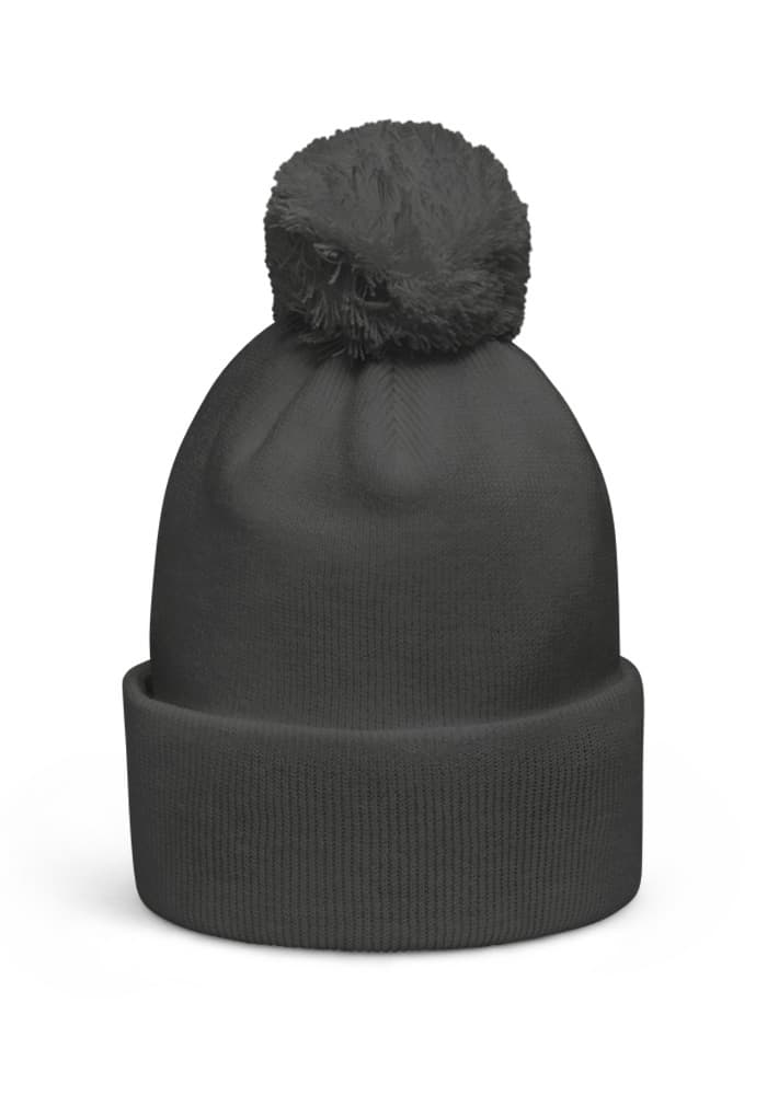 Pom-Pom Beanie | Beechfield B426 – Graphite Grey