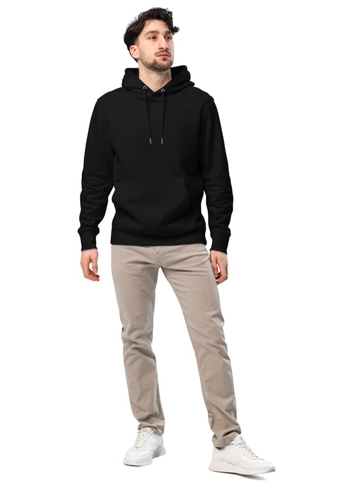 Unisex Essential Eco Cruiser 2.0 Hoodie | Stanley/Stella STSU177 – Black