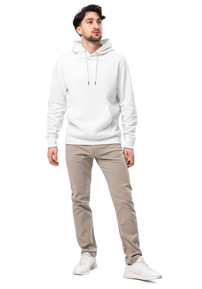 Unisex Essential Eco Cruiser 2.0 Hoodie | Stanley/Stella STSU177 – White