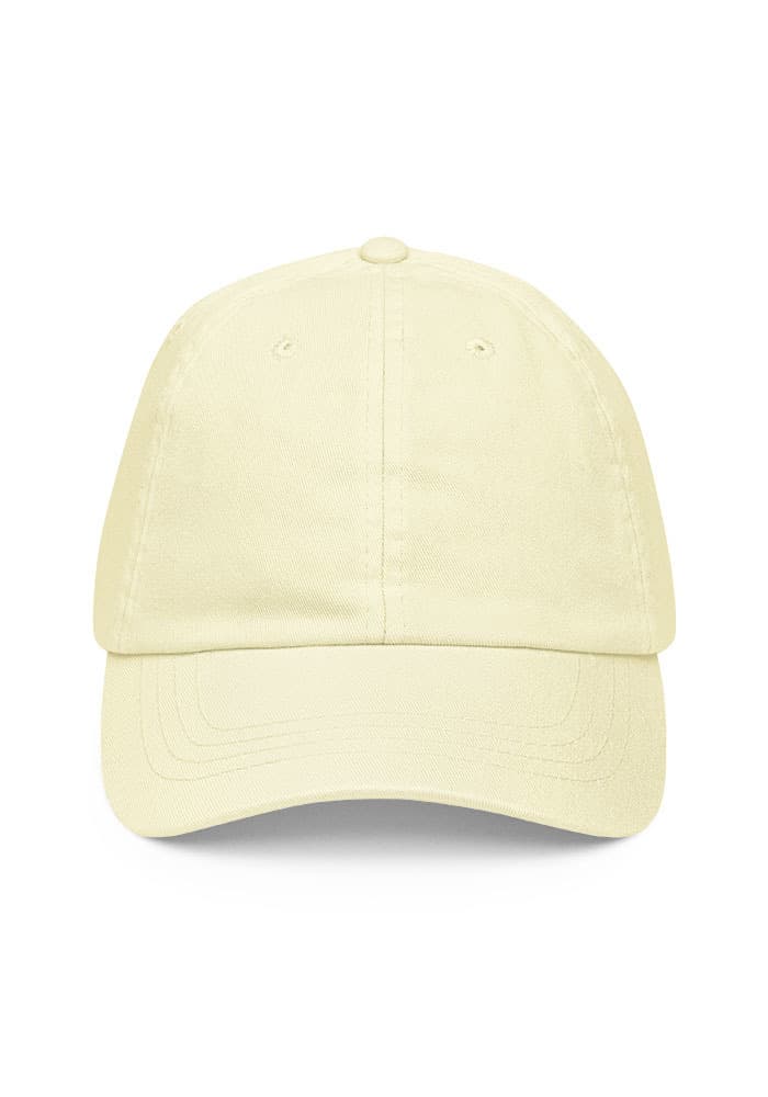 Pastel Baseball Hat | Beechfield B653 – Pastel Lemon