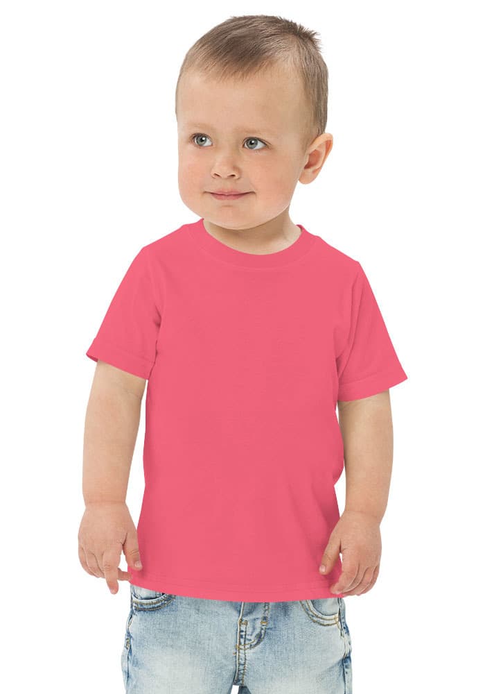 Toddler Jersey T-Shirt | Rabbit Skins 3321 – Hot Pink