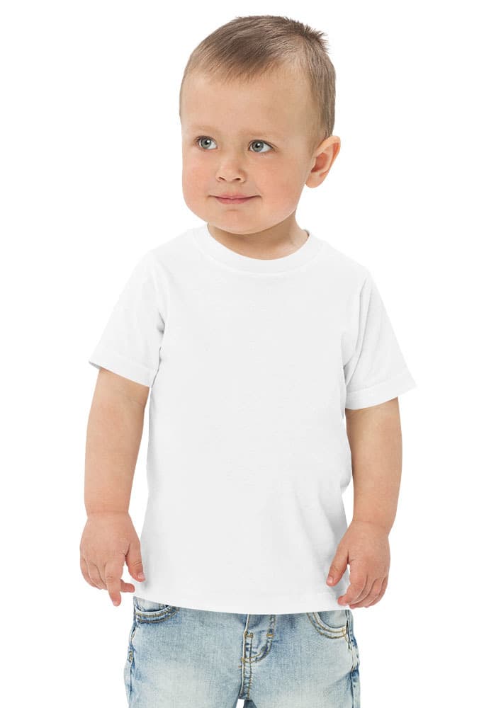 Toddler Jersey T-Shirt | Rabbit Skins 3321 – White