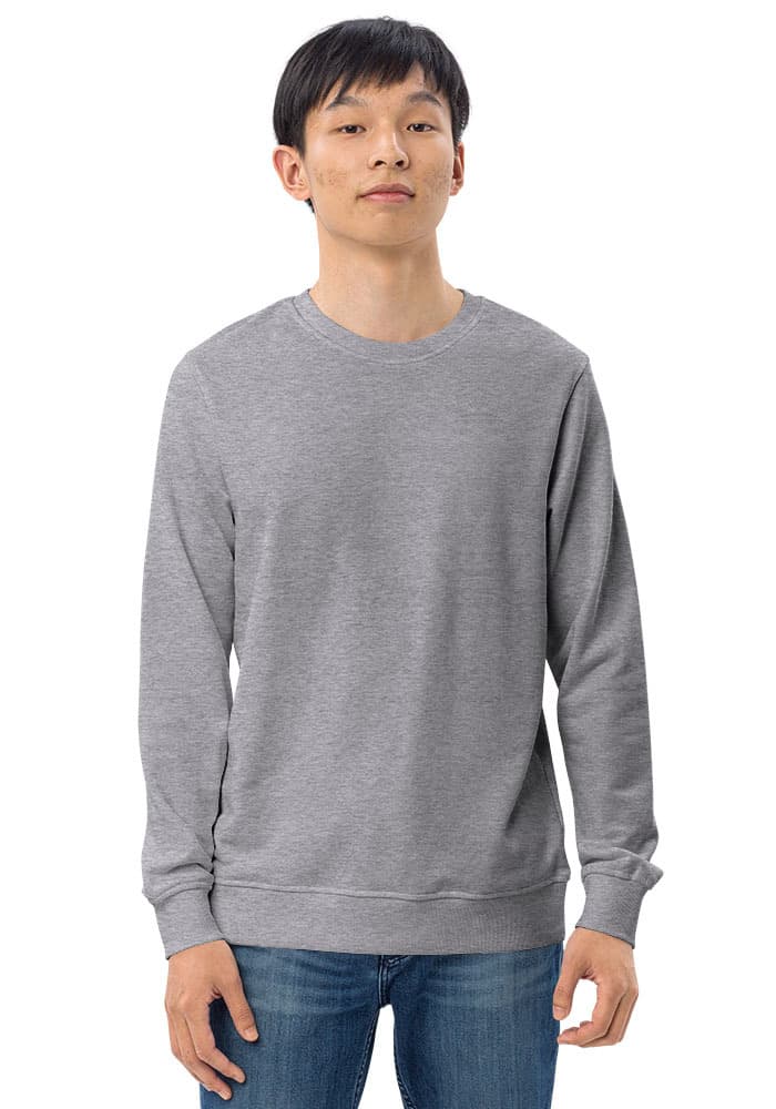 Unisex Organic Sweatshirt | SOL'S 03574 – Grey Melange