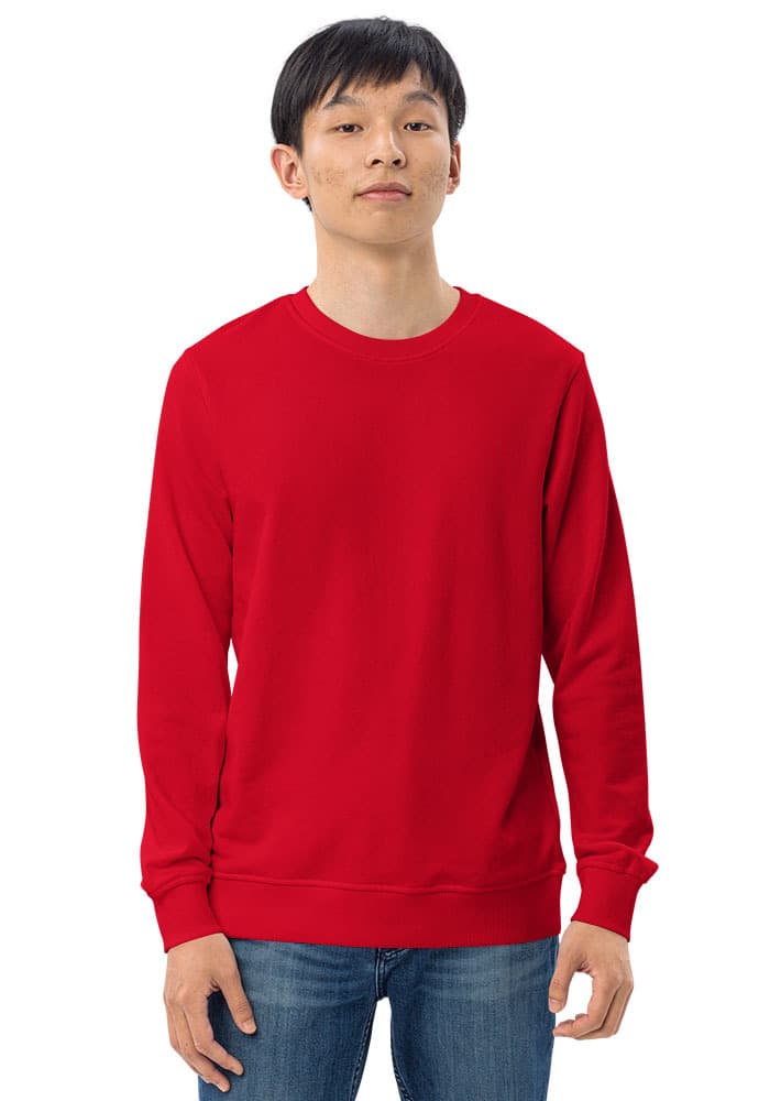 Unisex Organic Sweatshirt | SOL'S 03574 – Red