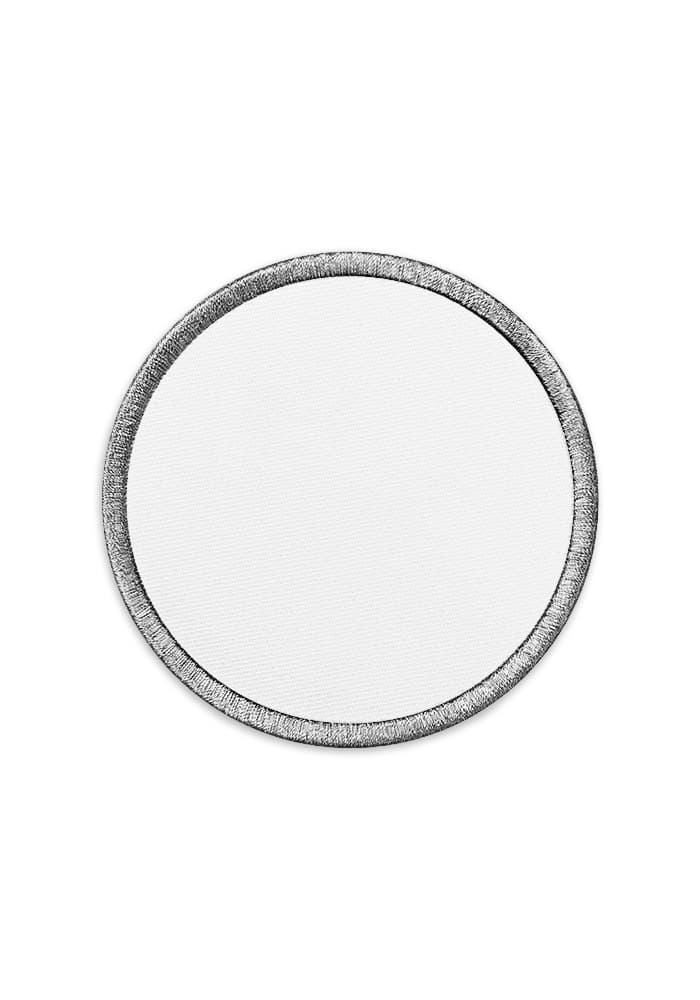 Embroidered Patches – White