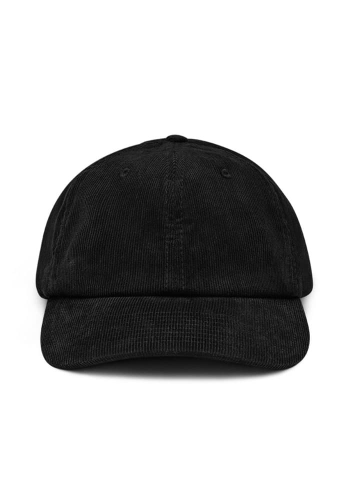 Corduroy Hat | Beechfield B682 – Black