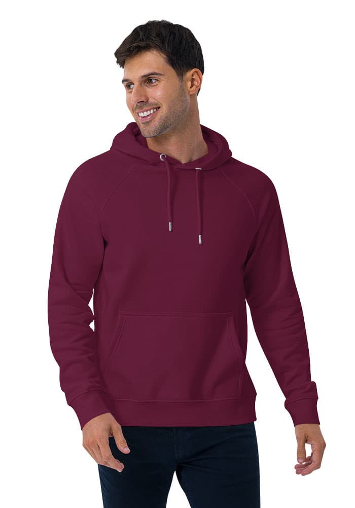 Unisex Eco Raglan Hoodie | SOL'S 03568 – Burgundy