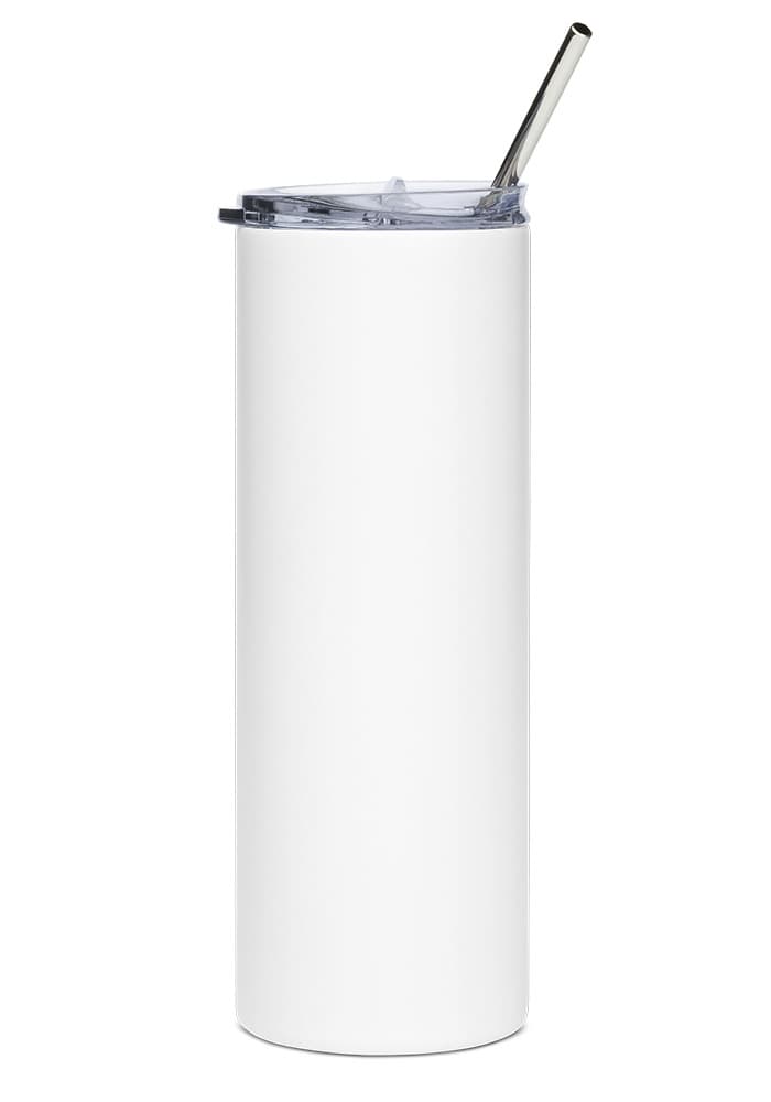Stainless Steel Tumbler – White