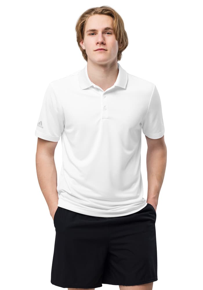 Unisex Adidas Premium Polo Shirt | GQ3114 – White