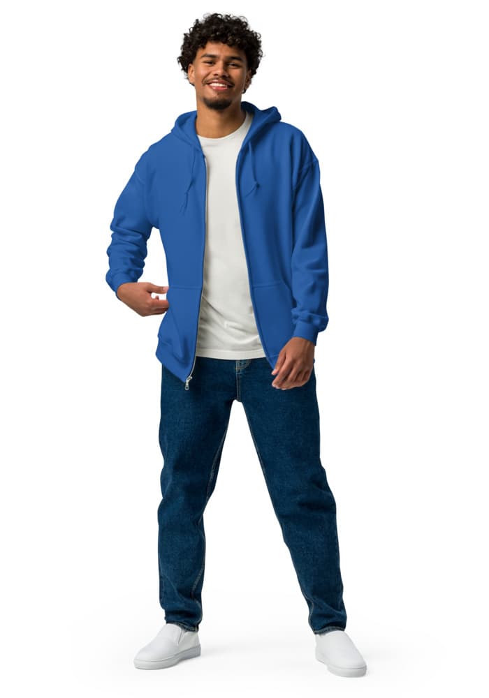 Unisex Heavy Blend Zip Hoodie | Gildan 18600 – Royal