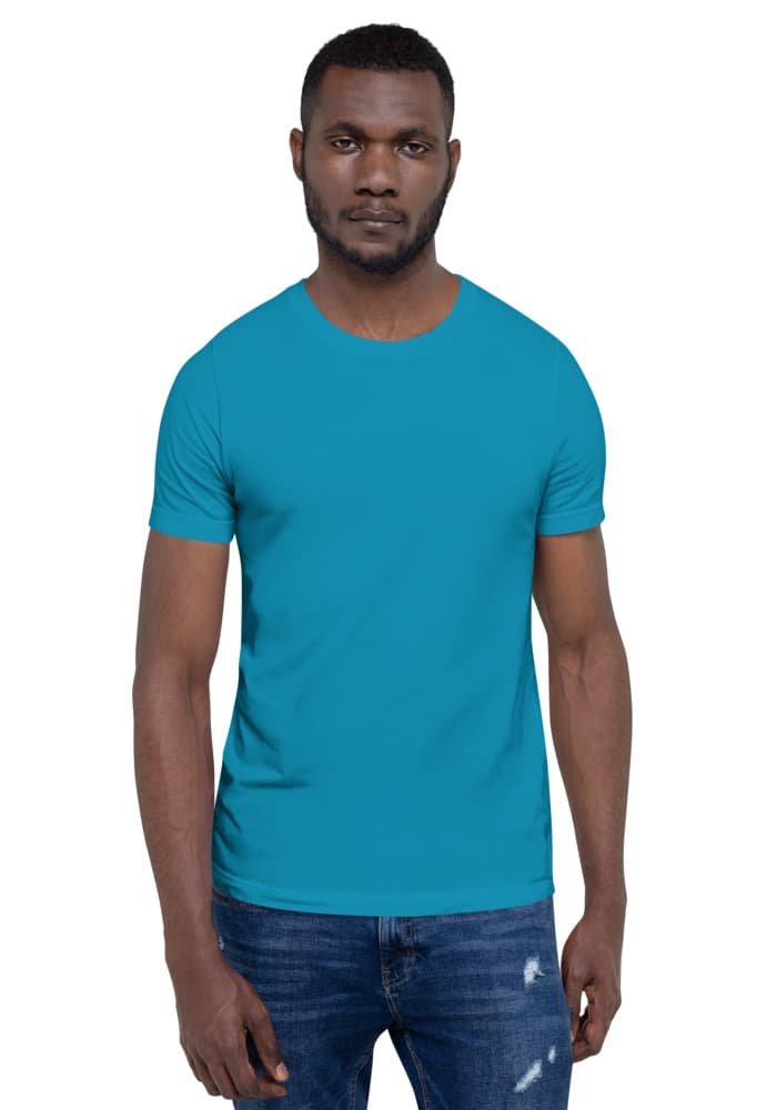 Unisex Staple T-Shirt | Bella + Canvas 3001 – Aqua