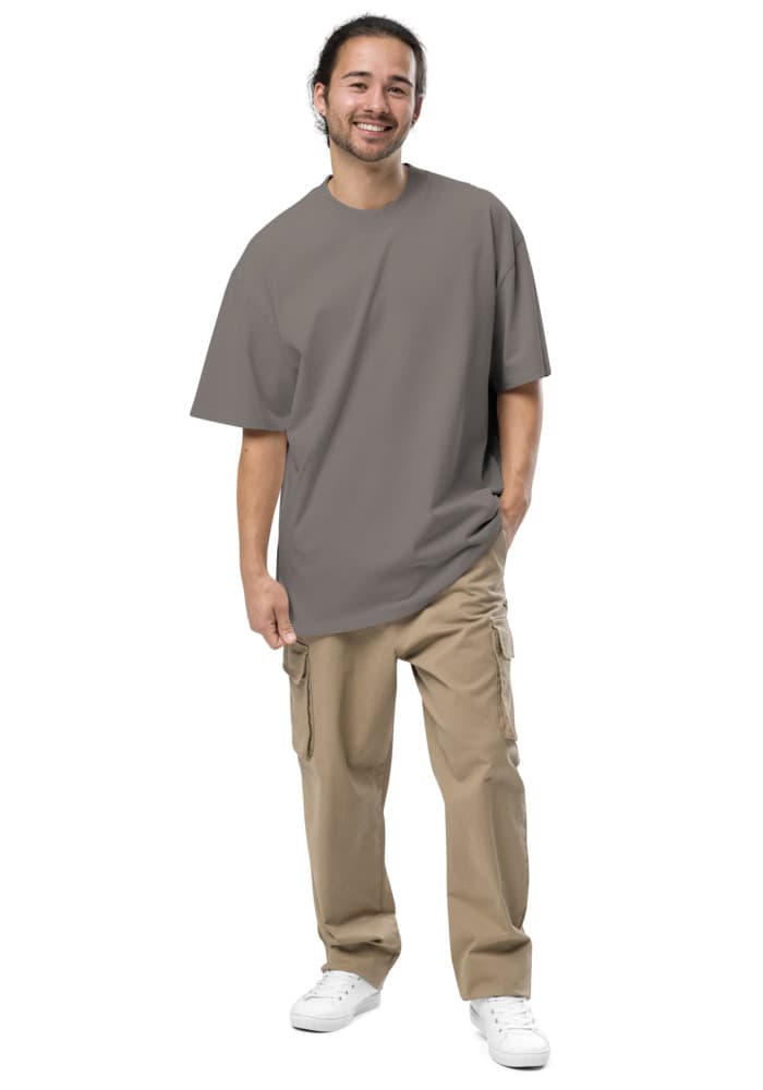 Men's Oversized Faded T-Shirt | AS Colour 5082 – Faded Grey