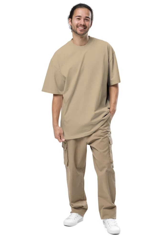 Men's Oversized Faded T-Shirt | AS Colour 5082 – Faded Khaki