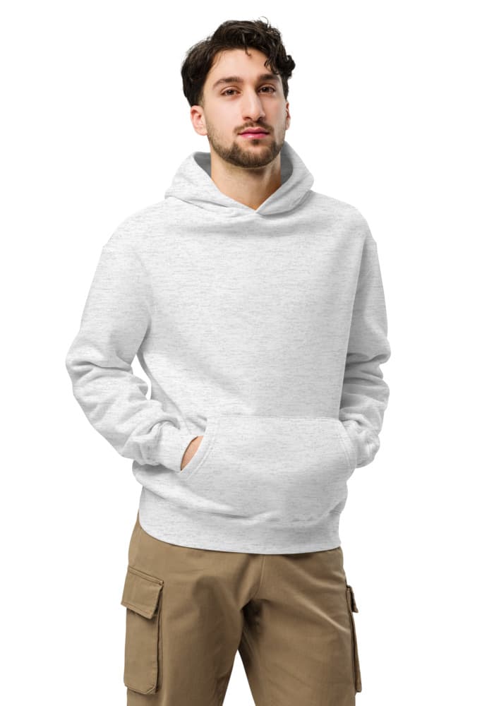 Unisex Relax Hoodie | AS Colour 5161 – White Heather