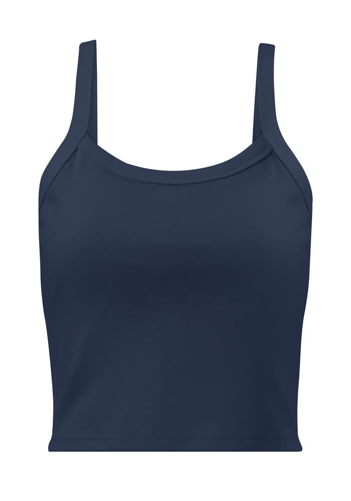 Women's Micro-Rib Tank Top | Bella Canvas 1012 – Solid Navy Blend