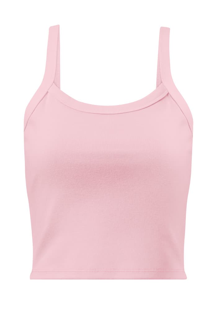 Women's Micro-Rib Tank Top | Bella Canvas 1012 – Solid Pink Blend