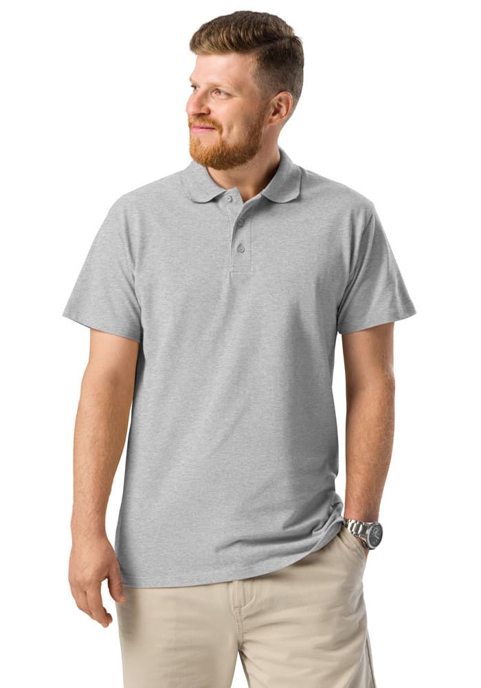 Unisex Premium Pique Polo Shirt | SOL'S 11362 – Grey Melange