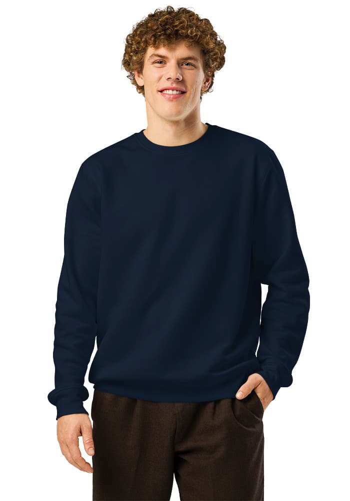 Unisex Organic Mid-Weight Roller Sweatshirt | Stanley/Stella SASU010 – French Navy