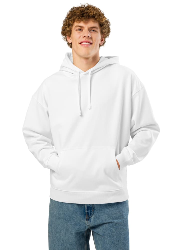 Unisex Organic Relaxed Slammer 2.0 Hoodie | Stanley/Stella SASU024 – White