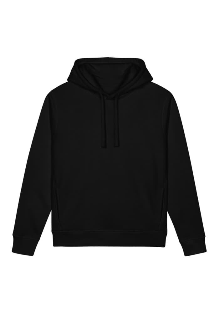 Unisex Organic Side Pocket Sounder Hoodie | Stanley/Stella SASU012 – Black