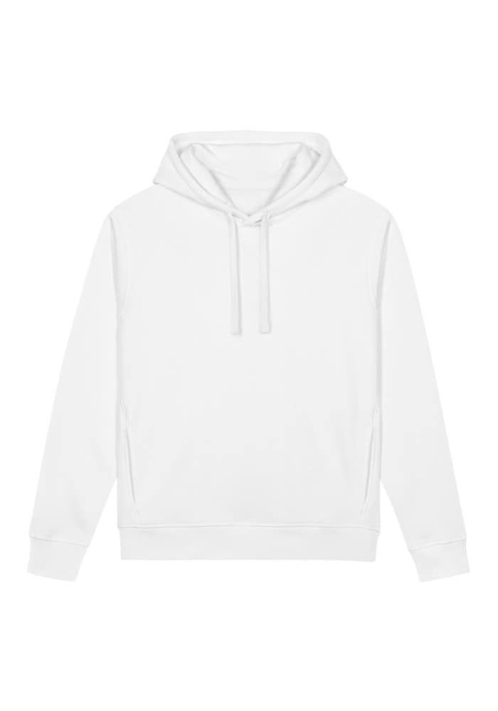 Unisex Organic Side Pocket Sounder Hoodie | Stanley/Stella SASU012 – White