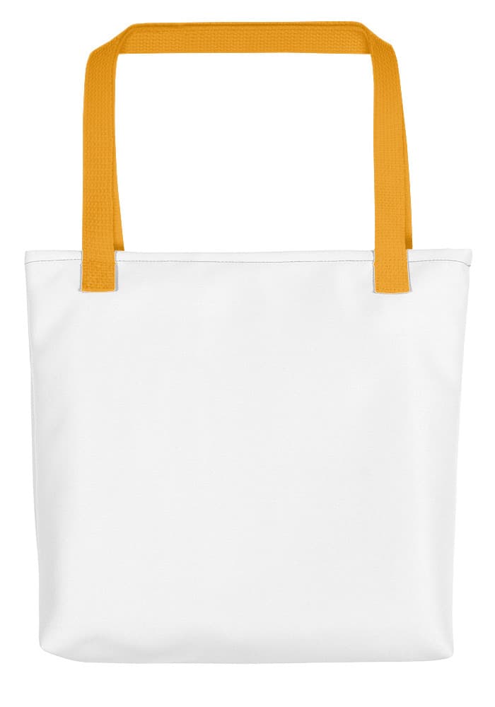 All-Over Print Tote Bag – Yellow