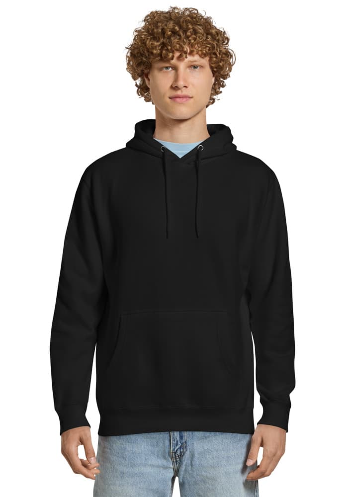 Unisex Premium Mid-Weight Hoodie | Lane Seven LS14001 – Black