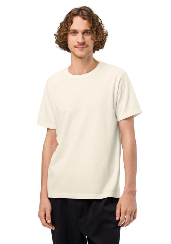Unisex Oversized Garment-Dyed T-Shirt | Bella + Canvas 4810 – Vintage White