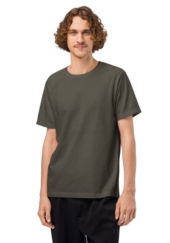 Unisex Oversized Garment-Dyed T-Shirt | Bella + Canvas 4810 – Washed Charcoal