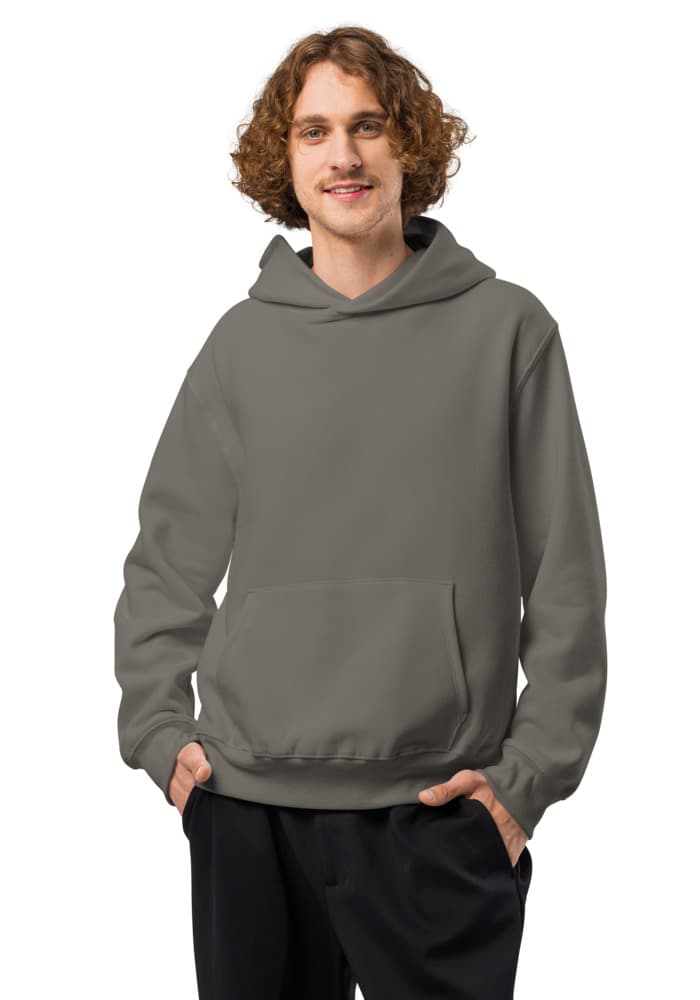 Unisex Oversized Heavyweight Hoodie | Bella + Canvas 4719 – Asphalt
