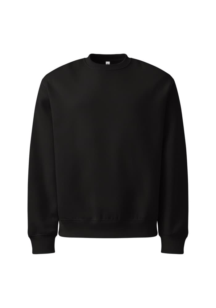 Unisex Oversized Heavyweight Sweatshirt | Bella + Canvas 4711 – Black