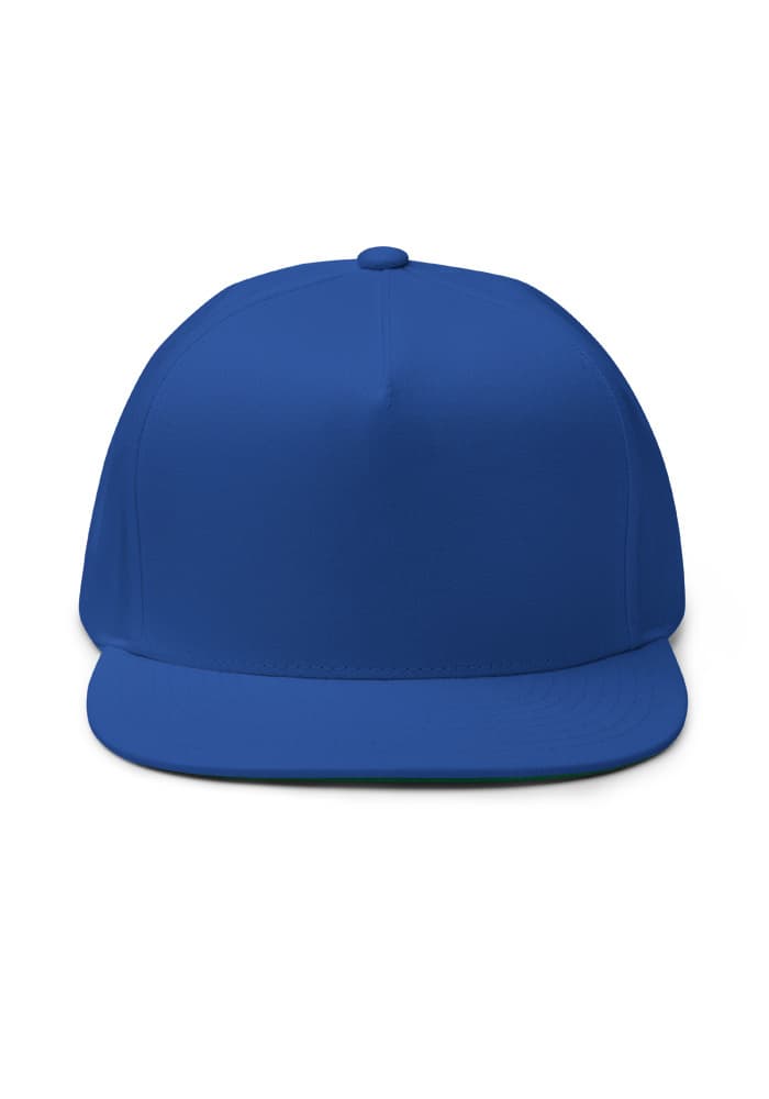 Flat Bill Cap | Yupoong 6007 – Royal Blue