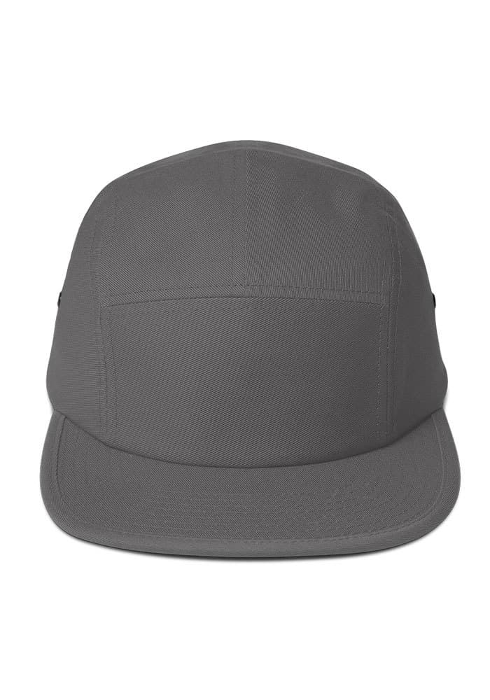 5 Panel Cap | Yupoong 7005 – Grey